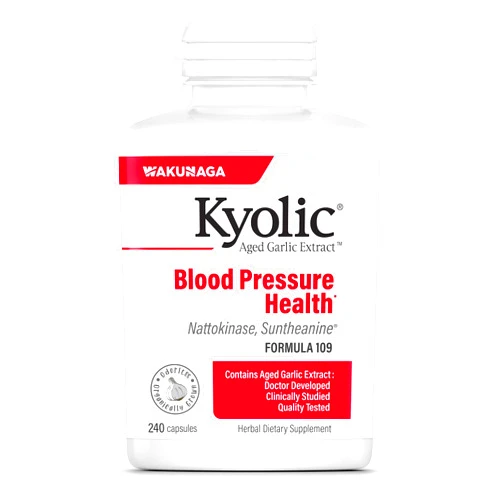 Kyolic Aged Garlic Extract Formula 109, Blood Pressure Health, 240 Capsules