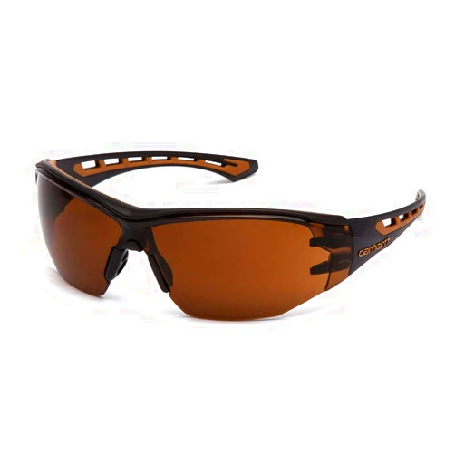 Carhartt CHB818ST Easley Glasses, Sandstone Bronze Lens Medium