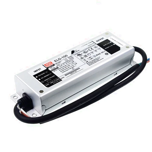 Distrare MEAN WELL ELG 100W 1.78A LED Driver 3 wire Input ELG-100-54B-3Y Switching Power Supply Converter Transformer with IP67 PFC Function 3 in 1 Dimming Metal Case