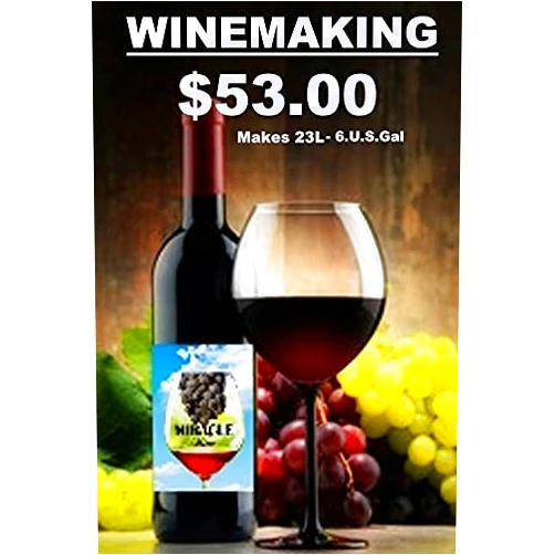 Purewineplace PINOT NOIR RED STYLE GRAPE EXTRACTION - MAKES 30 BOTTLES (23L)