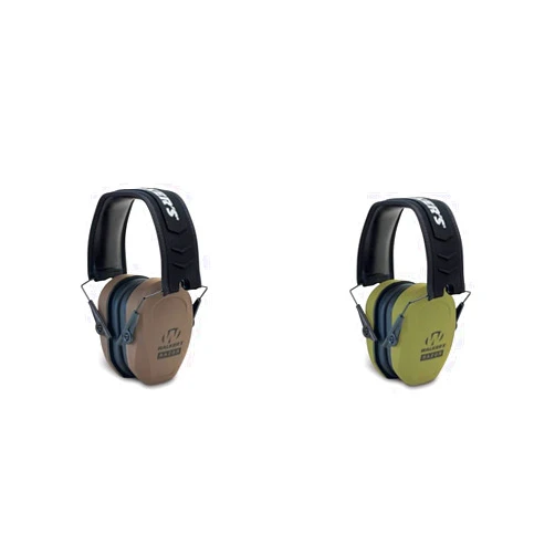 Walker's Muff Razor Slim Low-Profile Compact Folding 27db Nrr Gun Range Shooting Hearing Protection Passive