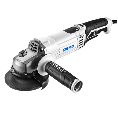 DEKOPRO Angle Grinder Electric Power Tool: DEKOPRO 4-1/2 Inch 7.5-Amp Hand Corded Angle Grinder Power Grinders Tools with Grinding and Cutting Wheel, Disc for Metal, Wood, Hard Case
