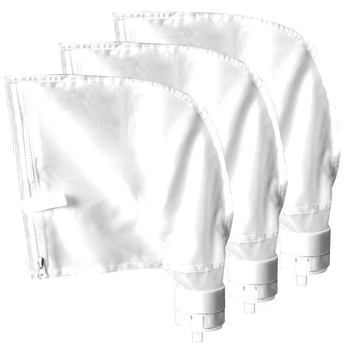 UCEDER 3 Pack Zippered Bag Replacement Fits for Polaris 360, 380 Pool Cleaner All Purpose Filter Bag for Polaris Filter Bag
