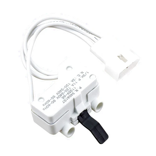 Blutoget 3406107 AP6008561 Dryer Door Switch Upgraded by Blutoget - Compatible for Whirlpool Ken-More May-tag Dryers - Replace WP3406107 3406109 3405100 3405101 3406100 3406101 AED4475TQ1 MEDC400VW0 (1-Pack)