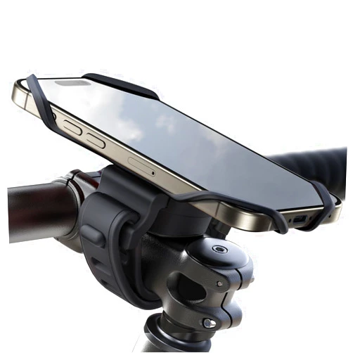JOYROOM Bike Phone Holder, 2024 Upgrade Phone Mount for Bike [7.2'' Big Phone Friendly&Ultra-Stable], Bicycle Motorcycle Phone Mount Holder Handlebar Cell Phone Clamp for iPhone 15/16 Pro Max Scooter