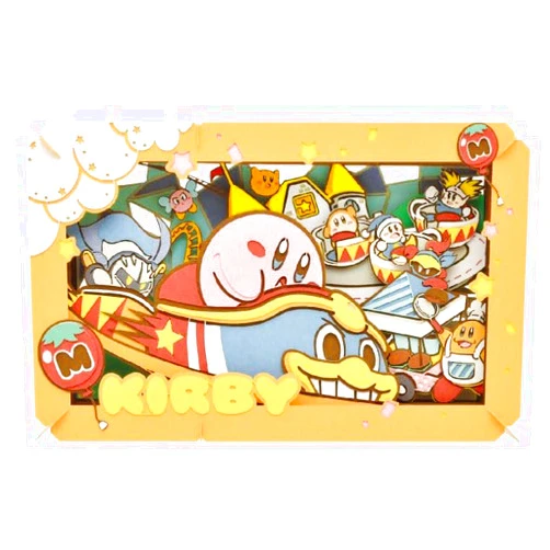 Ensky Paper Theater Kirby PT-L14X Pupupu Park!