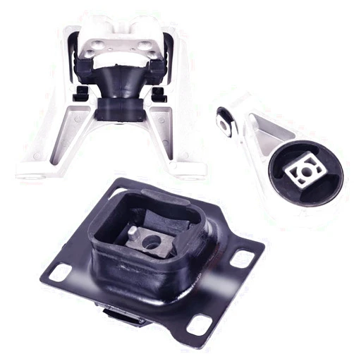 PATEWIN Engine Motor Mount & Transmission Mount Set Compatible with 2005-2007 Ford Focus 2.0L, 2003-2007 Ford Focus 2.3L, 2010-2013 Ford Transit Connect 2.0L Replacement for A5495, A2939, A2986 3PCS