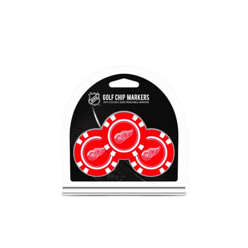 Team Golf NHL Poker Chip Size with Pop Out Smaller Double-Sided Enamel Markers