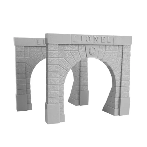 Lionel Electric O Gauge Model Train Accessories, Tunnel Portals (Set of 2)