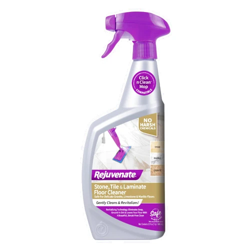 Rejuvenate High Performance Stone Tile and Laminate Floor Cleaner Streak-Free Formula Dries Fast 32oz Covers up to 500 SqFt