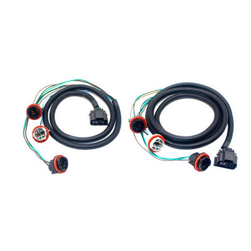 Guujeparts Tail Light Lamp Wiring Harness LH RH Pair for Chevy Silverado Pickup Truck New