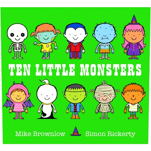Mike Brownlow Ten Little Monsters [Paperback] [Sep 08, 2016] Mike Brownlow