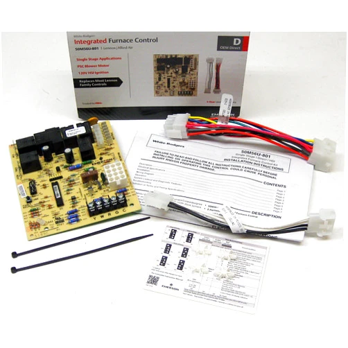 White-Rodgers 50M56U-801 Lennox Furnace Control Kit for Single Stage Applications, 2 or 3-Speed Psc Blower Motor with 120V