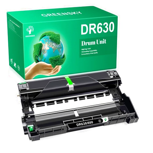 GREENSKY Compatible Drum-Unit Replacement for Brother DR630 DR-630 for MFC-L2700DW HL-L2300D HL-L2360DW HL-L2320D HL-L2340DW HL-L2380DW DCP-L2540DW MFC-L2740DW MFC-L2685DW (Black, 1-Pack)