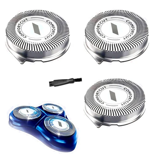 Tomorrow will be better HQ8 Replacement Heads for Philips Norelco Aquatec Shavers,HQ8 Blades ComfortCut Blades Compatible with Philips Norelco Electric Razor PT720 Pt730 AT880 AT810 AT815 AT810 HQ8505 HQ6090 HQ8160 (3-Pack)