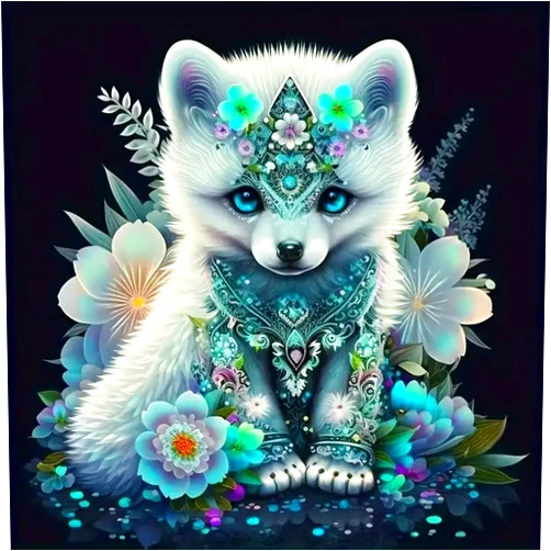 JFYHAB Dog Diamond Painting Kits for Adults&Kids DIY 5D Diamond Art Paint with Round Diamonds Full Drill Dog Gem Art Painting Kit for Home Wall Decor Gifts12x16inch