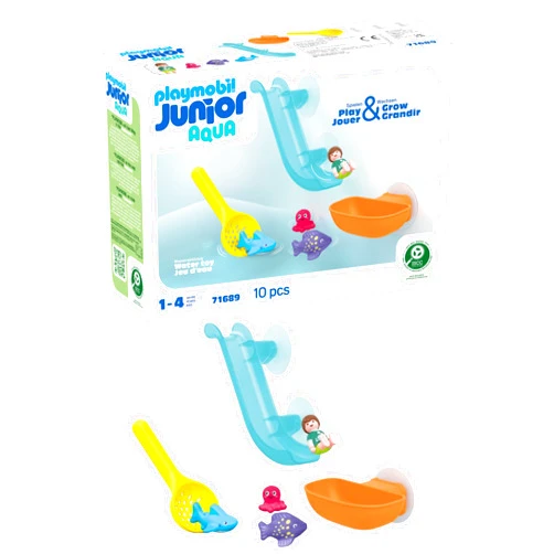 Playmobil Junior Aqua: Water Slide with Sea Animals