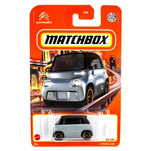My Pet Elephant Matchbox Citroen Ami Metal Pieces Grey 32/100 Special Edition%100 Electric