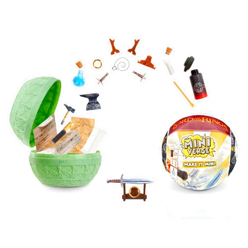 MGA's Miniverse Make It Mini The Lord of The Rings Mini Collectibles, Blind Packaging, DIY, Resin Play, Replicas, NOT Edible, Collectors, 8+