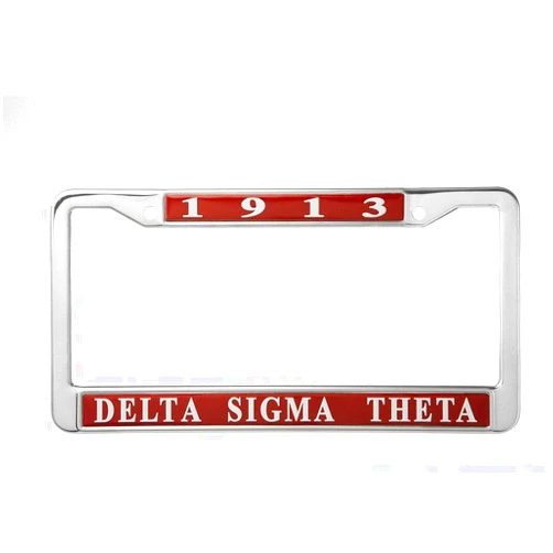 Aictoe Delta Sigma Theta New License Frame