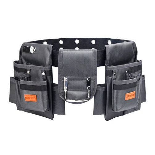 VIDAR TOOLS Tool Belt,12 Pockets Tool Belts for Men, Heavy Duty Carpenter/Construction/DIY'er/Electrician .Double layer thickened polyester fiber with waterproof coating.