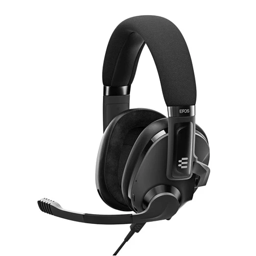 EPOS H3 Hybrid - Closed Acoustic Gaming Headset with Bluetooth - USB-A PC & 3.5mm Console Cable - Dual Microphones - Lightweight - Easy Adjustment - Long Battery Life - Multi-Platform Compatible Black