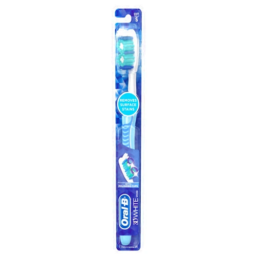 Oral-B Advantage 3D White Vivid Toothbrush Soft (Pack of 6) Packaging may Vary