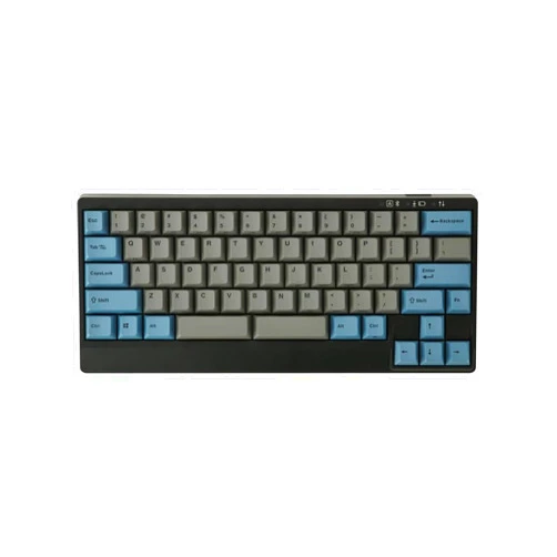 Leopold FC650MDS Blue/Grey PD 65% Double Shot PBT Mechanical Keyboard (Cherry MX Blue)