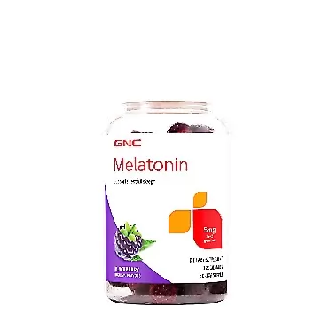 GNC Melatonin Gummies 5 mg - BlackBerry - 120 Gummies