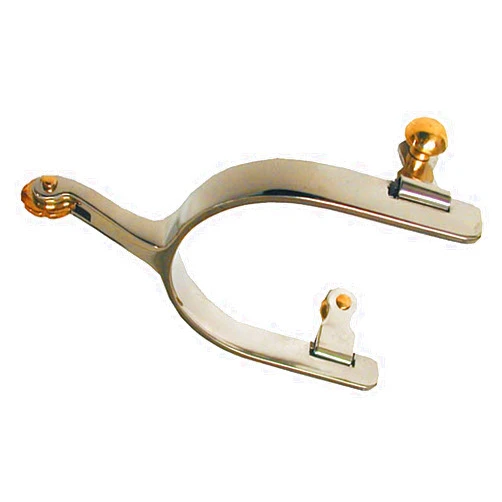 Coronet Stainless Steel Roping Spur