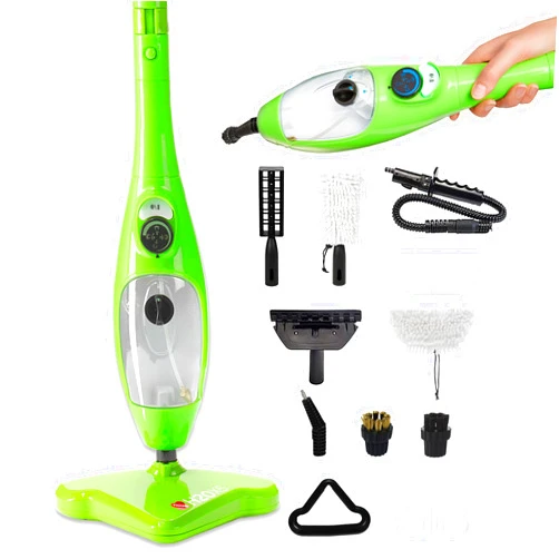 H2O MOP® X5 Steam Mop and Handheld Steam Cleaner For Cleaning Hardwood and Kitchen Tile Floors, Grout Cleaner, Upholstery Cleaner and Carpets