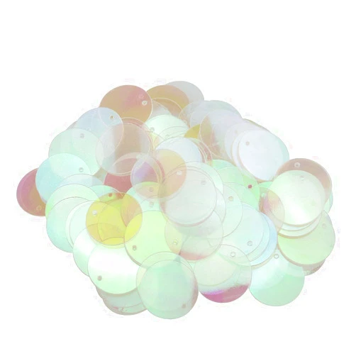 E-outstanding 300PCS PVC Craft Loose Sequins Flat Round Sequin Paillettes for DIY Decoration Garment Embroidery