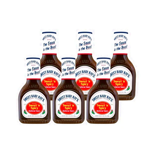 Sweet Baby Ray's Sweet Baby Rays Sweet N Spicy Barbecue Sauce (18 Fl Oz (Pack of 6))