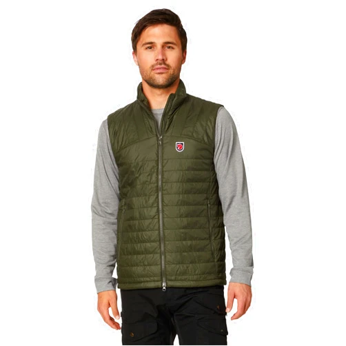 Fjällräven Expedition X-Latt Men's Vest - Water and Wind Resistant, Insulated, Lightweight, Packable - Hiking, Travel