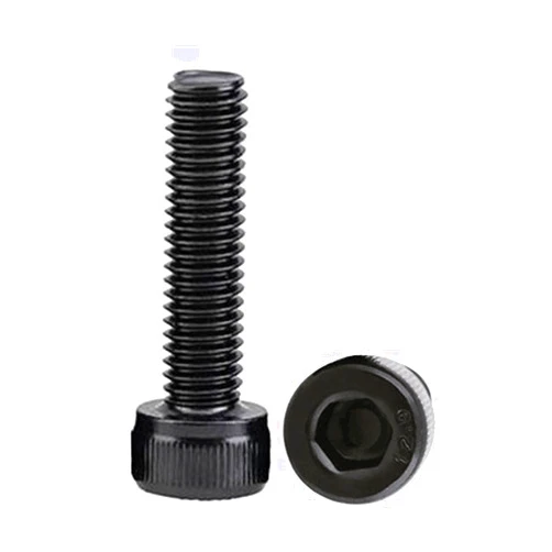 Zw99 100pcs M3 x 20mm 12.9 Grade Alloy Steel Hex Socket Head Cap Screws Bolts,Black Oxide Finish