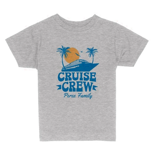 TATY Kids Cruise Crew Perez Family Toddler Kids T-Shirt