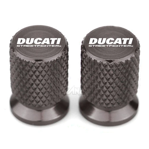 CONGCASE Motorcycle Accessories CNC Aluminum Tyre Valve Air Port Cover Cap for Ducati Streetfighter S V4S 1100 848 1098 V2