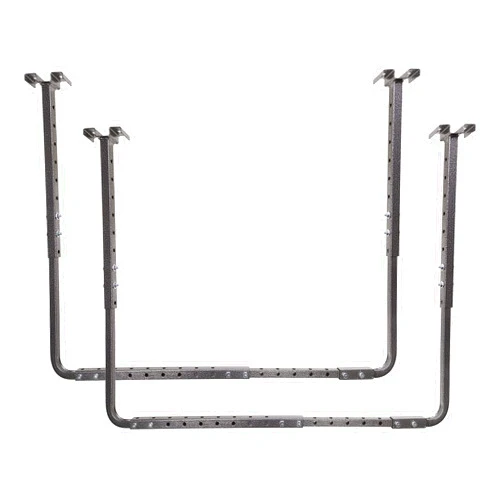 HyLoft 80844-10 34 in. x 26 in. Adjustable Garage Ceiling Mount Storage Rack Kit - Hammertone