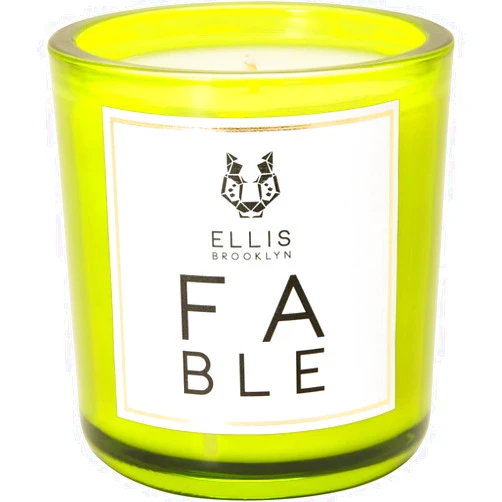 Ellis Brooklyn FABLE Scented Candle - Soy Wax Blend Scented Candles, Orange, Cedarwood, & Honeysuckle Candle, Amber Candle, Home Decor