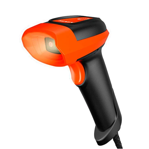 LENVII C600 2D Barcode Scanner Handheld QR Code Scanner USB Wired Barcode Reader Use for Stores Supermarkets Warehouses