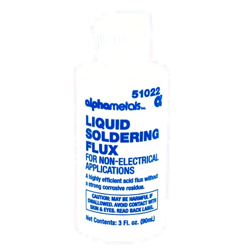 ALPHA METALS AM51022 Acid LIQ Flux, 3 oz