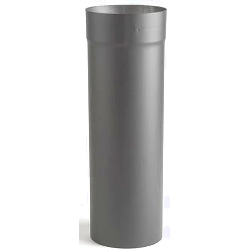 Copperfield Chimney 21370 Heat-Fab 22GA Black Stovepipe 8 Inch Slip Connector