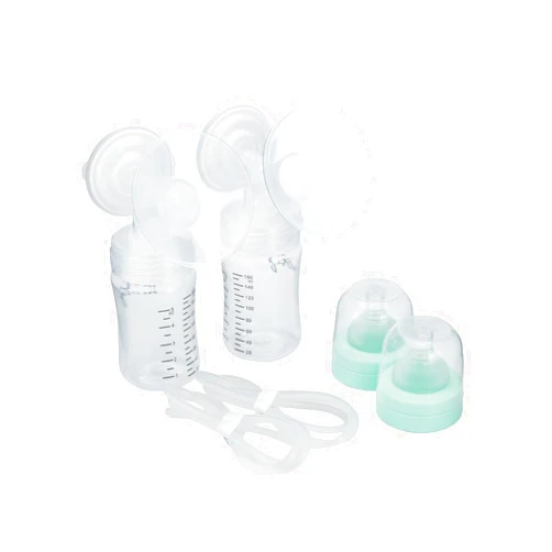 Motif Medical, Luna Double Pumping Kit, Replacement Parts for Breast Pump - Medium 24mm Clear