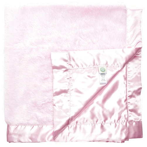 Little Me Blankets for Baby, Plush Swaddling Receiving Blanket, 30 x 27 Inches
