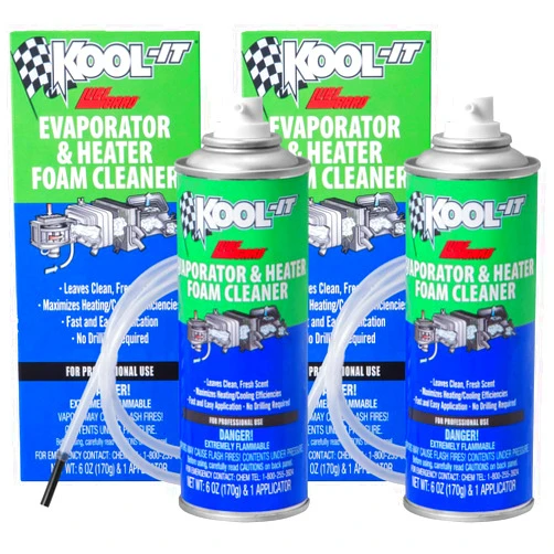 Lubegard 96030 Kool-It Evaporator and Heater Foam Cleaner (2 Pack)