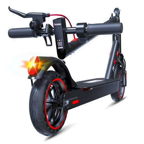 iScooter Electric Scooter for Adults & Teens, 25/19/18 Miles Long Range, 21/20/19 Mph Top Speed, 500W Peak Motor, Foldable and Portable Commuting E-Scooter with Cruise Control & Dual Braking System