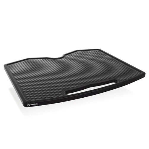 ONKRON Equipment Tray for Mobile TV Stand TV Cart TS1881 Height Adjustable Shelf Black (APT1881)