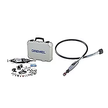 Dremel 4000-4/34 Rotary Tool Kit with Flex Shaft Attachment 38 Piece Kit w/ Attachment Kit