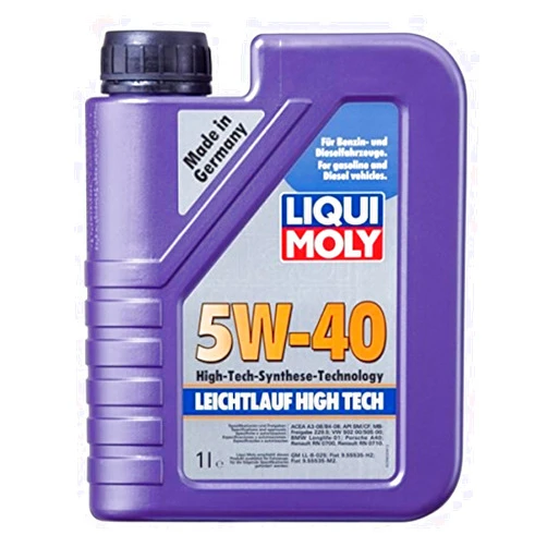 Liqui Moly Leichtlauf High Tech SAE 5W-40 | 1 L | Synthesis Technology Motor Oil | SKU: 2331