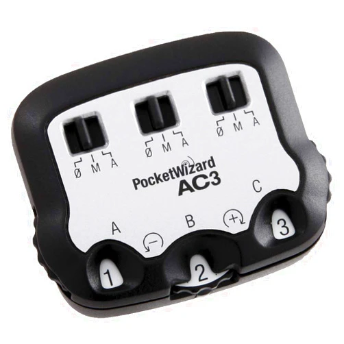 PocketWizard AC3 ZoneController for Canon - Black